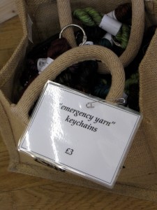 Old Maiden Aunt Emergency Yarn Keychains