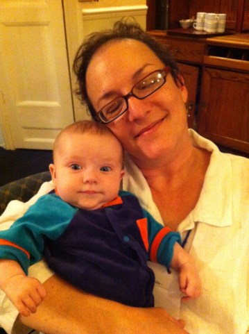 Alex with Aunt Brenda